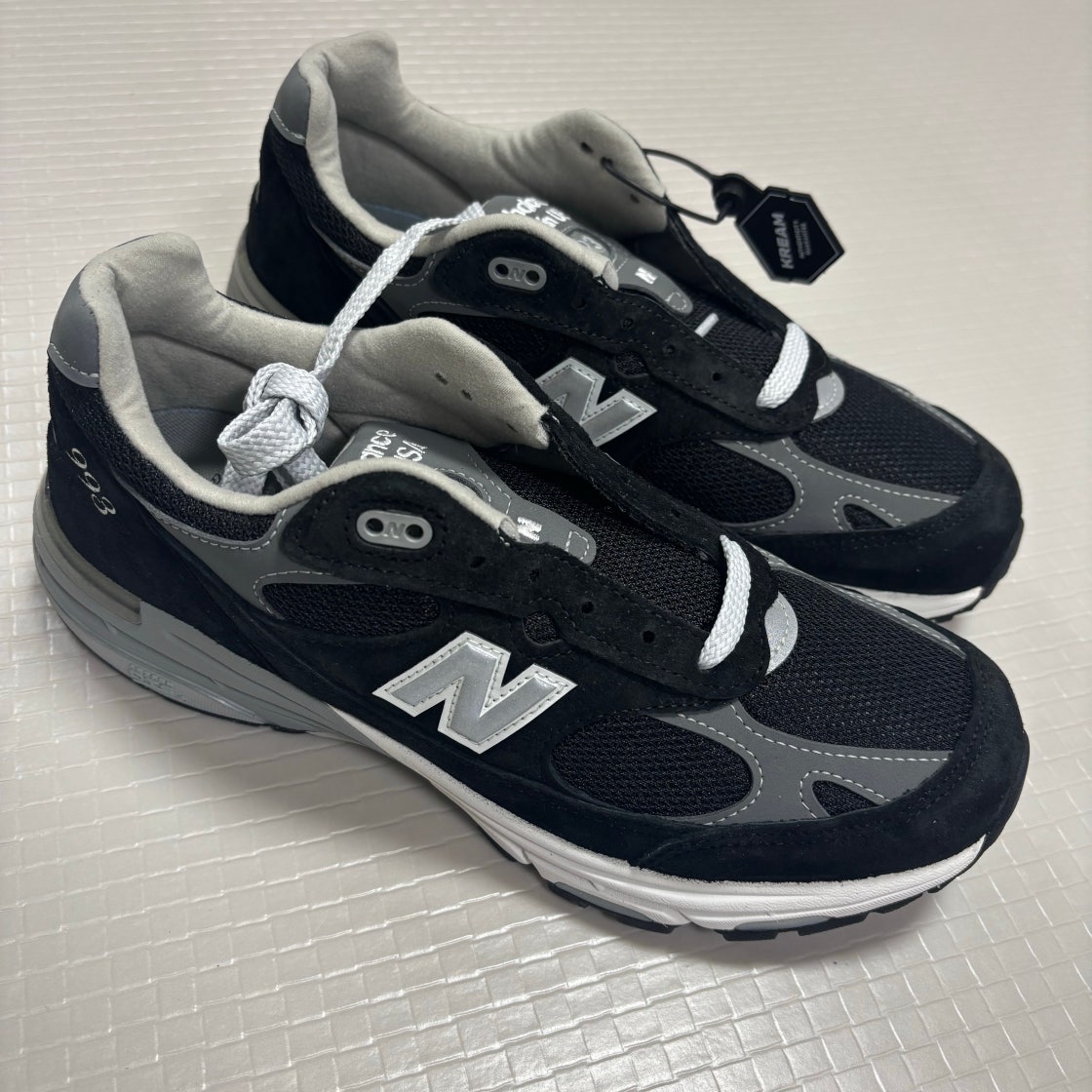 뉴발란스 993 메이드 인 USA 블랙 - D 스탠다드 MR993BK photo review