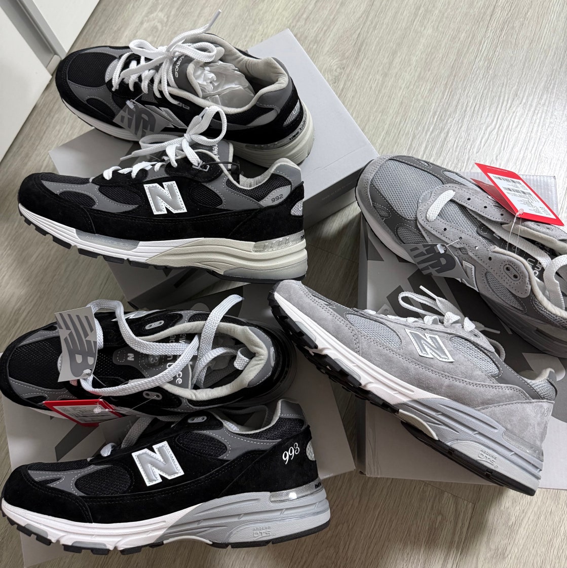뉴발란스 993 블랙 메이드인 USA MR993BK photo review