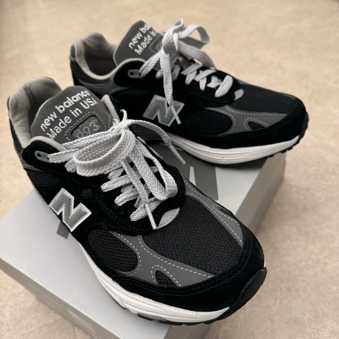 뉴발란스 993 메이드 인 USA 블랙 - D 스탠다드 MR993BK photo review