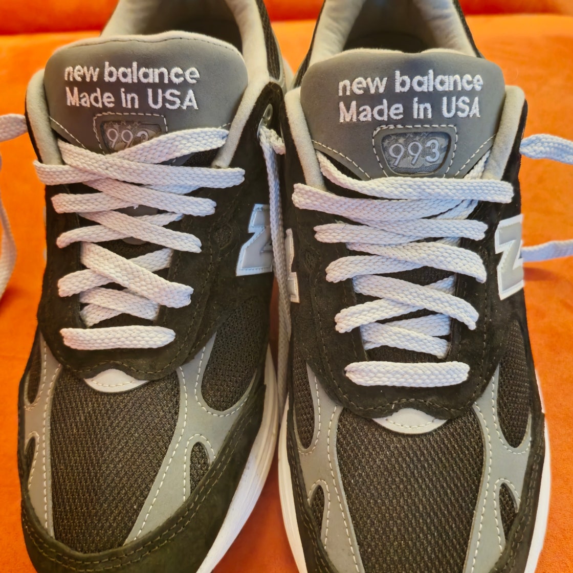 뉴발란스 993 메이드 인 USA 블랙 - D 스탠다드 MR993BK photo review