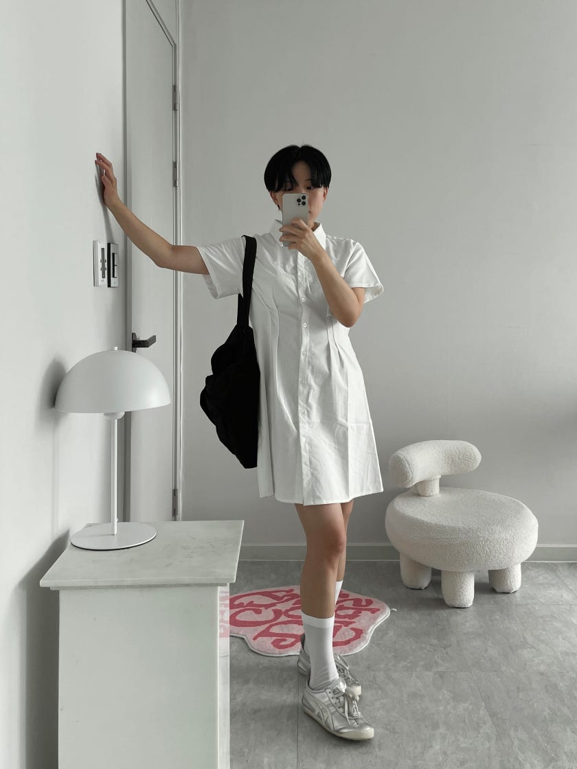 오니츠카 타이거 멕시코 66 실버 오프화이트 THL7C2-9399 photo review