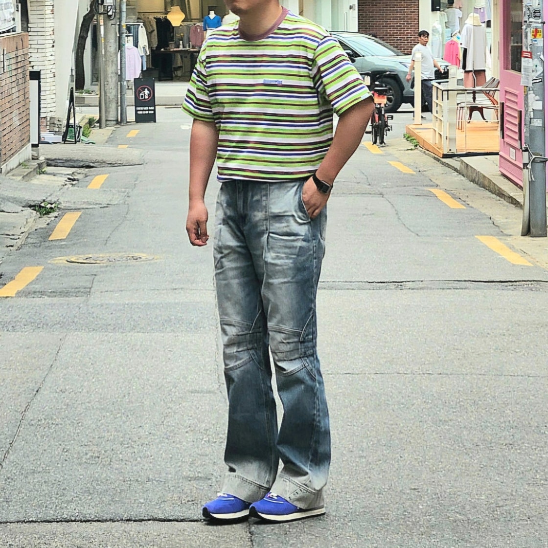 뉴발란스 X 보데가 574 스웨이드 스니커즈 레거시 블루 U574LGD1 photo review
