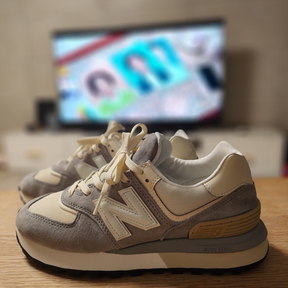 뉴발란스 574 레거시 스니커즈 라이트 그레이 U574LGRG photo review