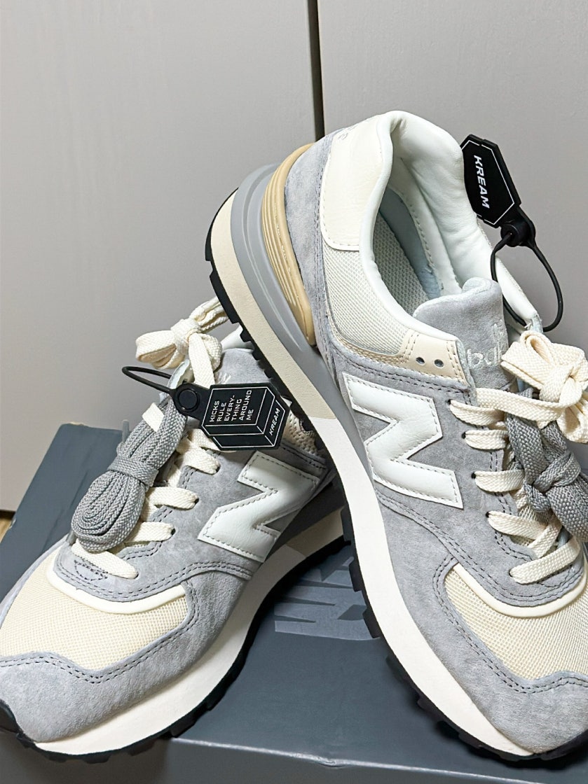 뉴발란스 574 레거시 스니커즈 라이트 그레이 U574LGRG photo review