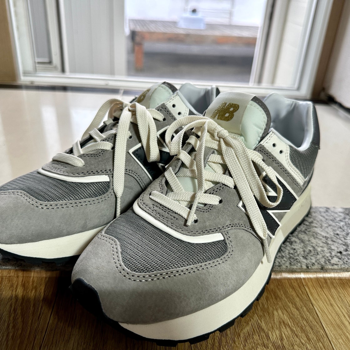 뉴발란스 574 레거시 운동화 U574LGT1 그레이 photo review