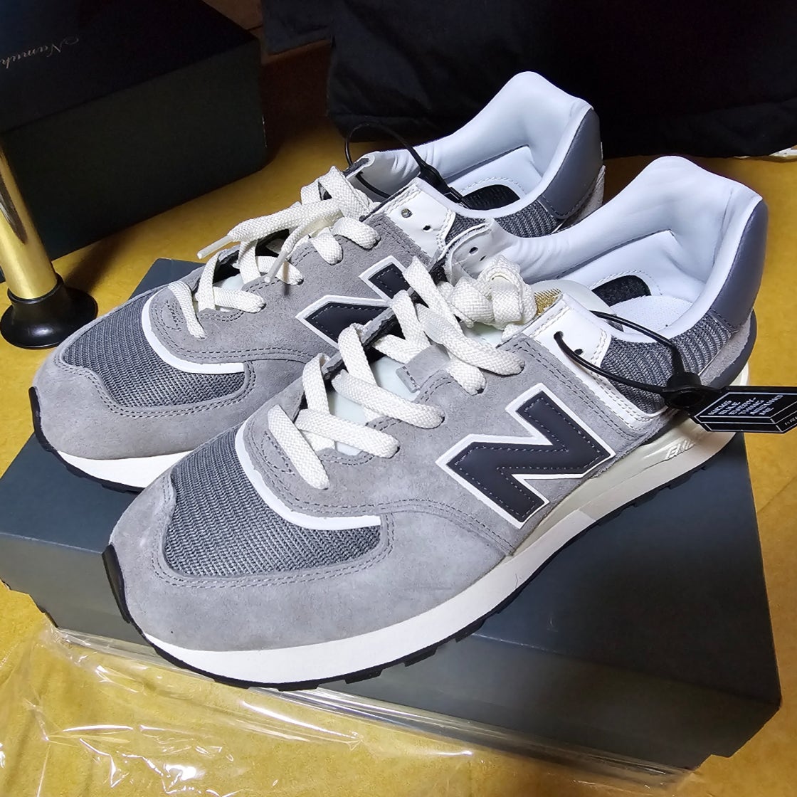 뉴발란스 574 레거시 운동화 U574LGT1 그레이 photo review