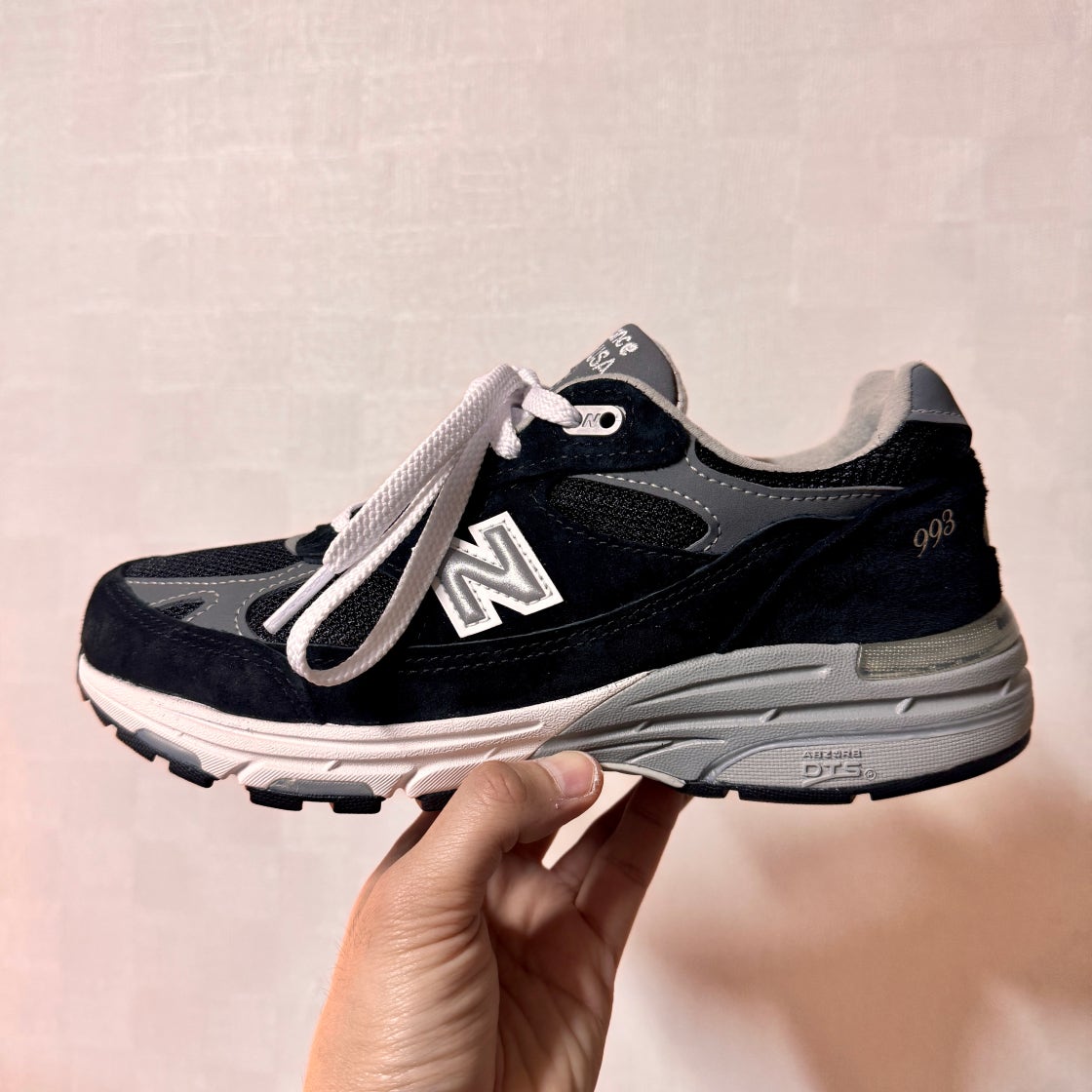 뉴발란스 993 메이드 인 USA 블랙 - D 와이드 WR993BK photo review