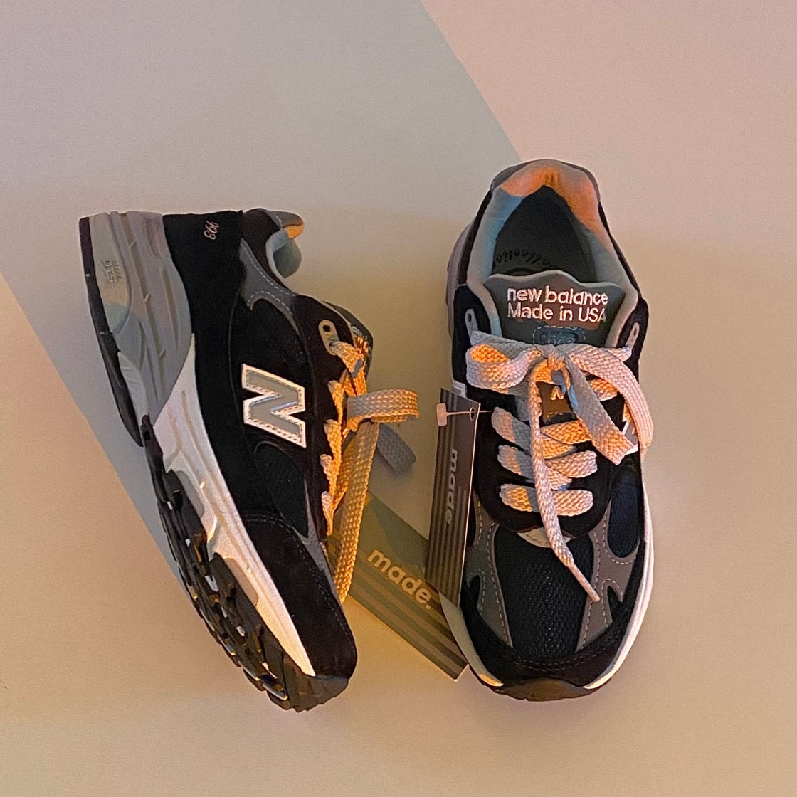 뉴발란스 993 메이드 인 USA 블랙 - D 와이드 WR993BK photo review