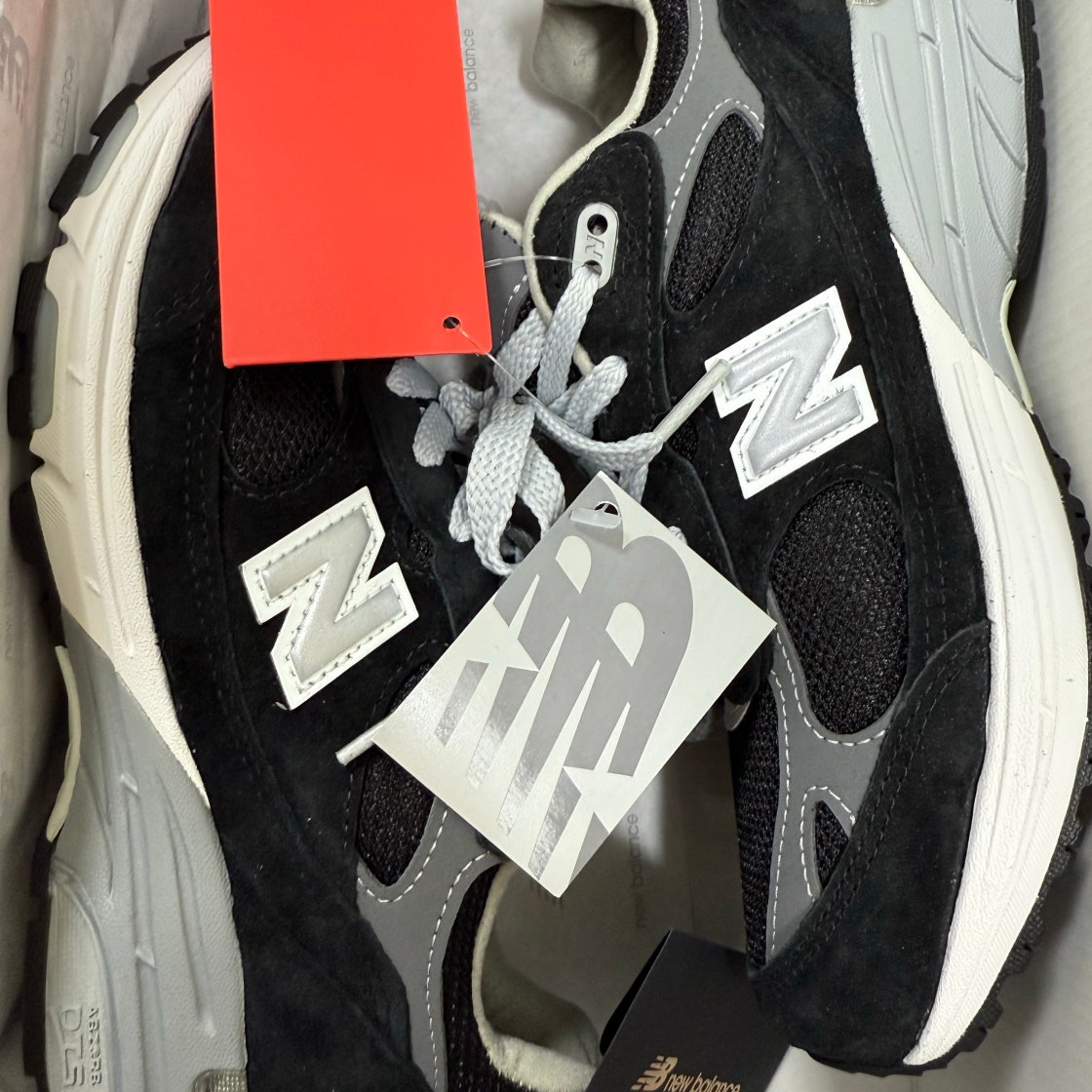 뉴발란스 993 메이드 인 USA 블랙 - D 와이드 WR993BK photo review