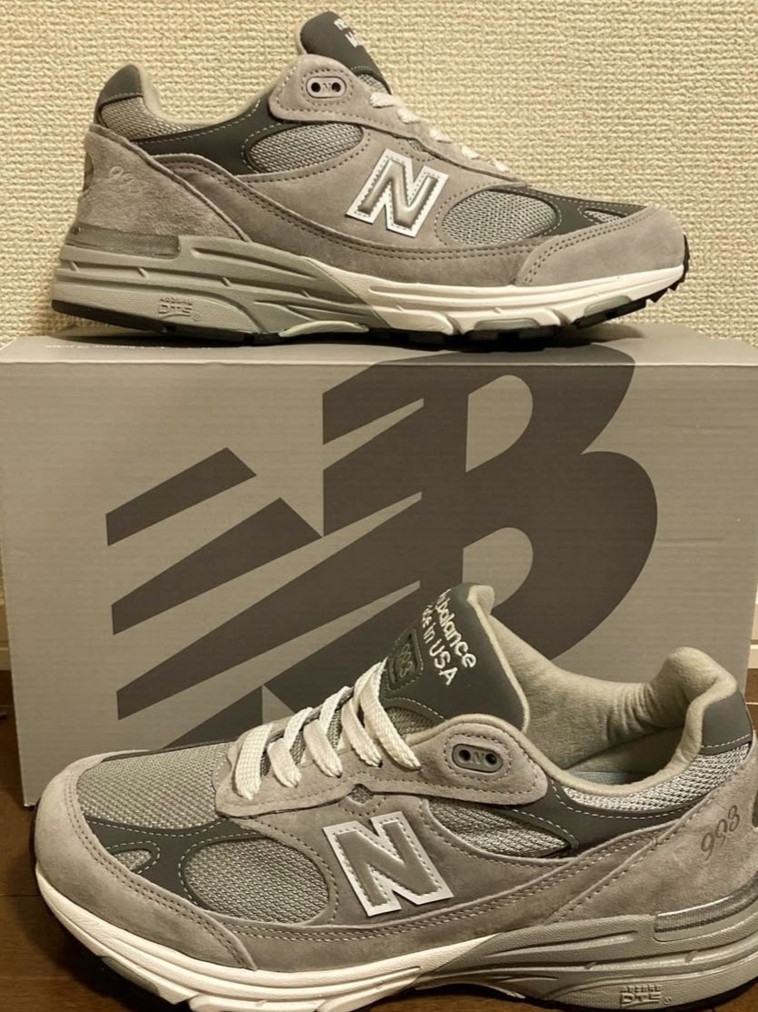뉴발란스 993 메이드 인 USA 그레이 - B 스탠다드 WR993GL photo review