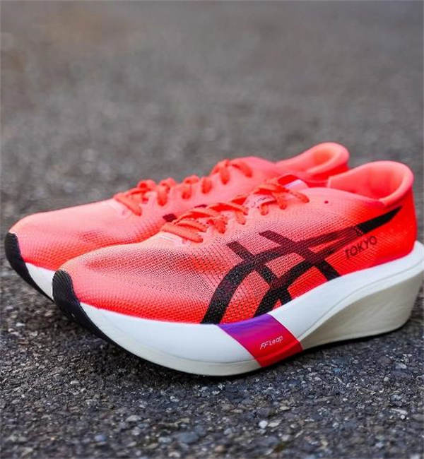 아식스 메타스피드 엣지 도쿄 플래쉬 빨간색/회색 photo review