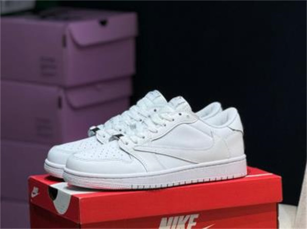 조던 에어 조던 1 캐주얼 신발 로우탑 화이트 남녀공용 TD1228-111 photo review