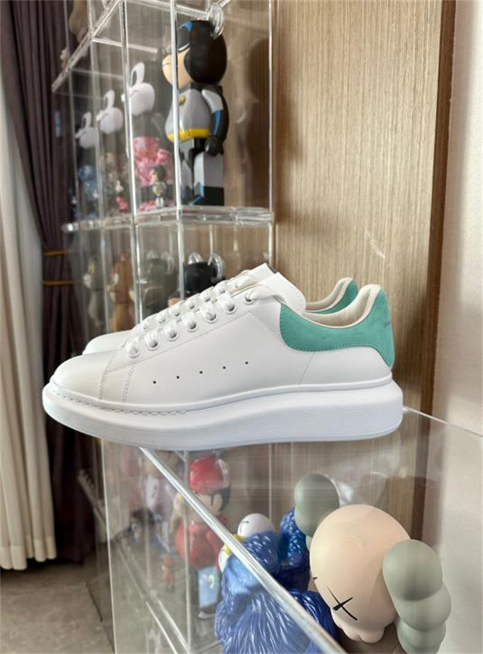 알렉산더 맥퀸 오버사이즈 화이트 청록색 553680WHGP79344 photo review