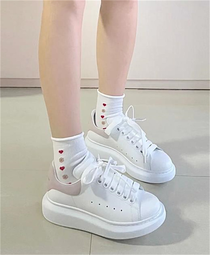 알렉산더 맥퀸 오버사이즈드 스니커즈 파촐리 553770WHGP79182 photo review