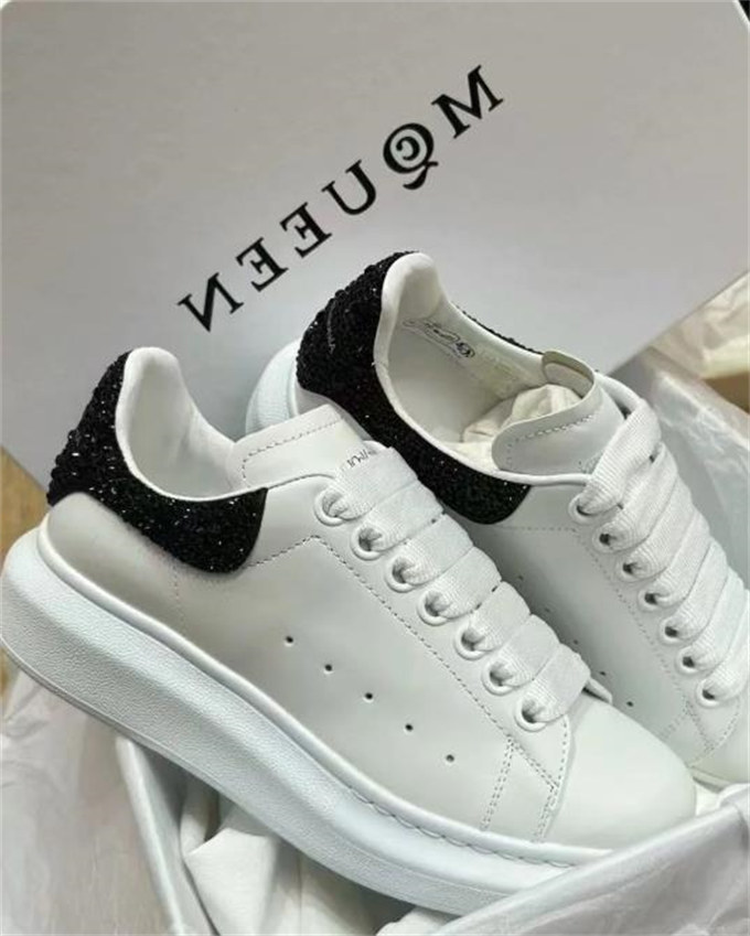 알렉산더 맥퀸 오버사이즈 화이트 블랙 크리스탈 666407WIA4Z9581 photo review