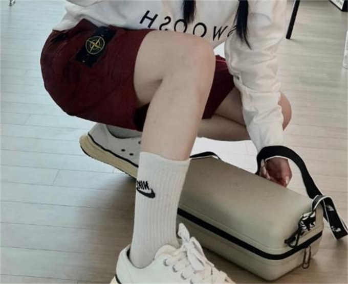 메종 미하라 야스히로 피터슨 VL OG 솔 캔버스 로우탑 스니커즈 화이트 A09FW733-WHITE photo review