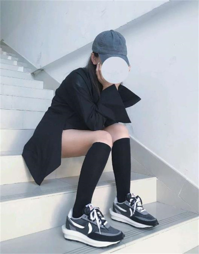나이키 x 사카이 LD와플 블랙 BV0073-001 photo review