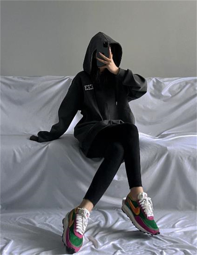 나이키 x 사카이 LD와플 핑크 그린 BV0073-301 photo review