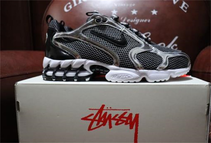 나이키 x 스투시 에어 줌 스피리돈 케이지 2 퓨어 플래티넘 CU1854-001 photo review