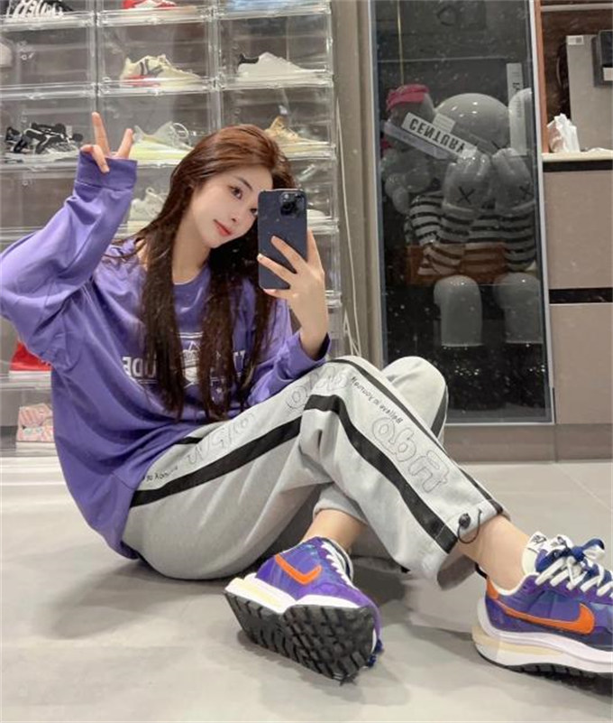 나이키 x 사카이 베이퍼와플 다크 아이리스 DD1875-500 photo review