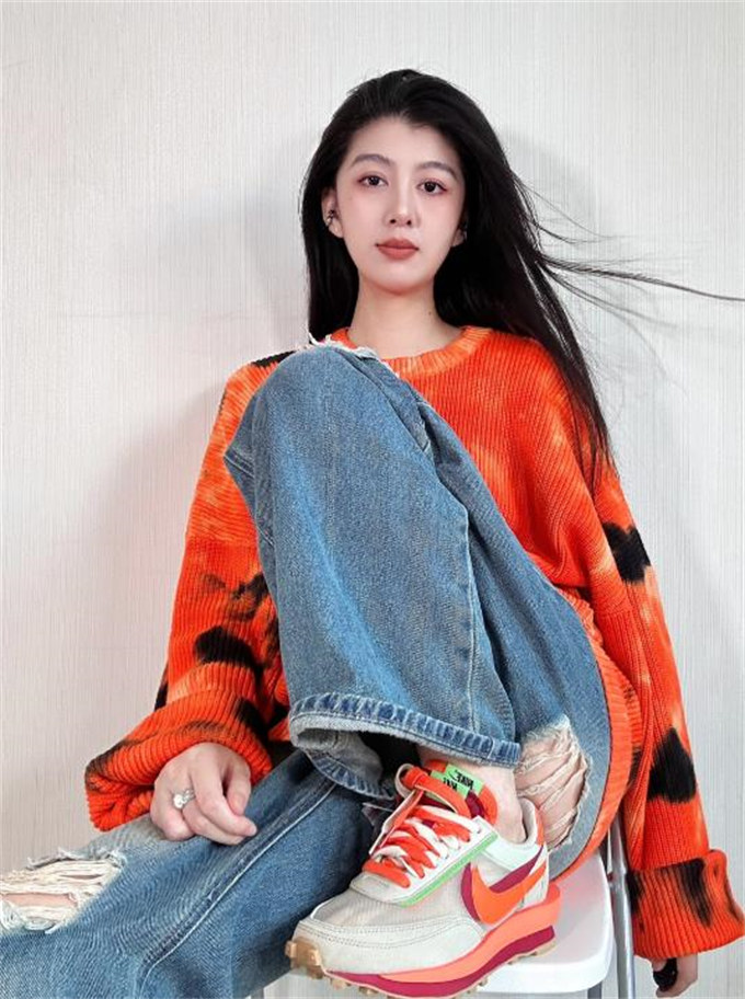 나이키 x 사카이 x 클랏 LD와플 오렌지 블레이즈 DH1347-100 photo review